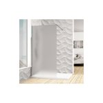 Tegler - paroi de douche � panneaux fixes 3 types de verre au choix 80cm s�rigraphie