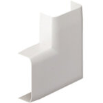 Angle plat blanc pour moulure, h. 5. 4 x p. 1. 5 cm - tehalit