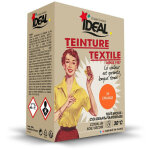 Teinture textile machine orange 350gr + fixateur + sel Teinture textile machine orange 350gr + fixateur + sel