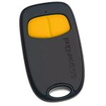 T�l�commande 2 canaux simplycontrol jaune - scs sentinel