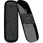 T�l�commande air mouse 2, 4 ghz avec clavier, capteurs gyroscopiques int�gr�s t�l�commande sans fil air ...