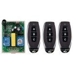 T�l�commande sans fil interrupteur 220v moteur volet roulant porte t�l�commande interrupteur / t�l�commande ...