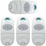 Tlcommande top432na 4pcs telecommande motorisation porte de garage telecommande universelle bip portail ...