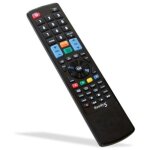 T�l�commande compatible avec tv samsung, lg, sony, philips et panasonic velleman vrcslpp