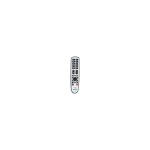 Tlcommande universelle 2 en 1 avec corps en caoutchouc, idale pour les tlviseurs et les dcodeurs, ...