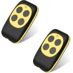 Telecommande universelle portail, telecommande garage universelle sans fil, rolling code � 4 boutons ...
