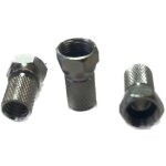 Telefunken - connecteur fiche f mle  visser pour cble antenne 17vatc et 17patc (lot de 3)