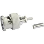 100027456 100027456 connecteur bnc mle, droit 50 ? 1 pc(s) - telegrtner