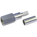 100027726 100027726 connecteur fme mle, droit 50 ? 1 pc(s) - telegrtner