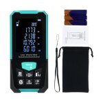 Tlmtre professionnel 120 m, ruban de mesure, numrique, recharge usb, volumes continus simples, mode ...