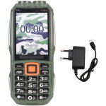 T�l�phone portable 2g d�bloqu� double sim, grand �cran hd 2, 8 pouces, 6800mah, grands boutons pour seniors, ...