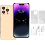 T�l�phone portable i15 pro max 6. 6 pouces 4g wifi 128gb appareil photo 48mp batterie 5000mah d�verrouillage ...