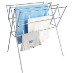 Wenko ? s�che - linge t�lescopique en acier inoxydable ? longueur d'�tendage 7, 78 m�tres ? ajustable ...