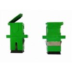 Adaptateur double sc / apc femelle sc / apc femelle avec capuchon autobloquant Adaptateur double sc / apc femelle sc / apc femelle avec capuchon autobloquant