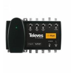 Amplificateur central minikom matv + fi 4e / 1s f fm - biii - u - fi