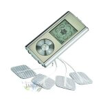Tens electrostimulateur musculaire de canaux double pour le soulagement de la douleur, 4 lectrodes, ...