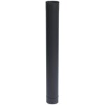 Ten - tuyau émail noir mat Ø153 x 1m Ten - tuyau émail noir mat Ø153 x 1m