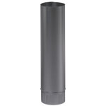 Ten - tuyau rigide alumini� �180mm 0, 5m gris mat - 750180