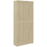 Armoire de rangement chne sonoma 82, 5x30, 5x185, 5
