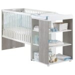 Les tendances - babyprice lit bebe sitta combine evolutif 120x60 cm