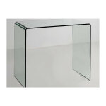 Les tendances - bureau verre tremp angela l 85cm