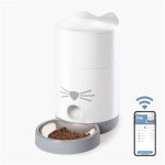 Les tendances - catit - pixi distributeur de croquettes connect� pour chat - 1, 2 kg (contr�l� par une ...