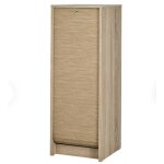 Classeur  rideau chne naturel boost h 104 cm