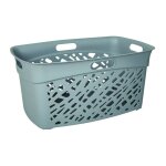 Corbeille � linge 45 litres gris almeria - eda