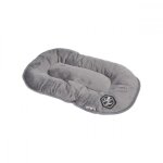 Les tendances - coussin rectangle r�versible pour animaux 'patchy' - gris / noir - l 53 x l 32 cm - livraison ...