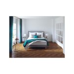 Les tendances - deko dream ensemble memoflex matelas 140 x 190 cm + sommier - 5 zones et m�moire de forme ...