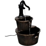 Les tendances - fontaine design de pompe de puits - the living store - brun