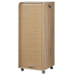 Grand caisson  rideau 3 tiroirs bois clair orga 108cm