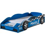 Les tendances - lit 70x140 police sommier inclus vipack car beds - bleu