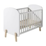 Les tendances - lit bébé 60x120 sommier inclus vipack kiddy - blanc Les tendances - lit bébé 60x120 sommier inclus vipack kiddy - blanc