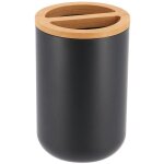 Porte brosses a dents ps bambou - noir bambou tendance Porte brosses a dents ps bambou - noir bambou tendance