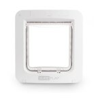 Les tendances - sureflap grande chatiere a puce electronique connect - blanc - pour chat et chien Les tendances - sureflap grande chatiere a puce electronique connect - blanc - pour chat et chien