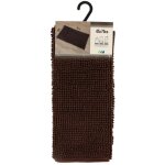 Tapis microfibre boules uni 45x75cm - marron tendance Tapis microfibre boules uni 45x75cm - marron tendance