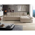 Tendencio - canap� d'angle malwu angle droit beige