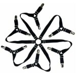 Tendeur drap housse drap attaches r�glable 6 c�t�s, feuilles de literie bretelles, convient pour tous ...