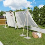 Trigano - etendoir � linge ext�rieur windy ivoire - 60m de fil