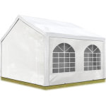 Carpasol - tente barnum de réception 3x3 m pe 450 n bâches blanc / jardin tonnelle pavillon chapiteau ... Carpasol - tente barnum de réception 3x3 m pe 450 n bâches blanc / jardin tonnelle pavillon chapiteau ...