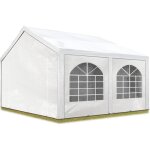 Carpasol - tente barnum de rception 3x5 m pe 450 n bches blanc / jardin tonnelle pavillon chapiteau ...