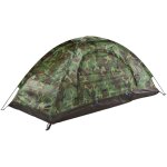 Tente de camping pour 1 personne, monocouche, ext�rieur, portable, camouflage, voyage, plage