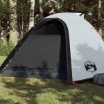 Tente de camping 4 personnes blanc 267x272x145 cm taffetas 185t vidaxl77165