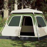 Vidaxl - tente de camping à dôme 4 personnes vert libération rapide Vidaxl - tente de camping à dôme 4 personnes vert libération rapide