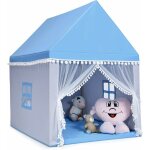 Relax4life - tente de jeu pour enfant avec rideau � double filet, ch�teau pour enfants avec cadre en ...