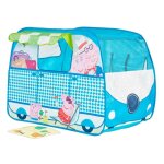 Tente de jeux pop - up peppa pig modle camping - car