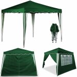 Deuba - tente pliante 3x3 m tonnelle pavillon jardin pliable vert + sac de transport