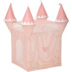 Tente pop up chteau princesse rose atmosphera
