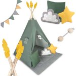 Tente tipi pour enfants nk - 406 nukido - vert